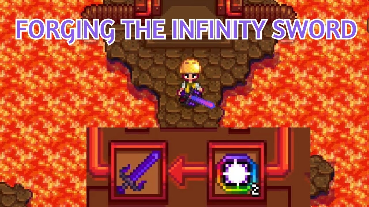 FORGING The BEST WEAPON Infinity Sword Stardew Valley NEW 1 5 FORGING The BEST WEAPON Infinity Sword Stardew Valley NEW 1 5