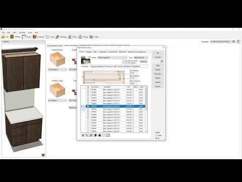 Mozaik Software Tutorials - How to Setup Drawer Slides