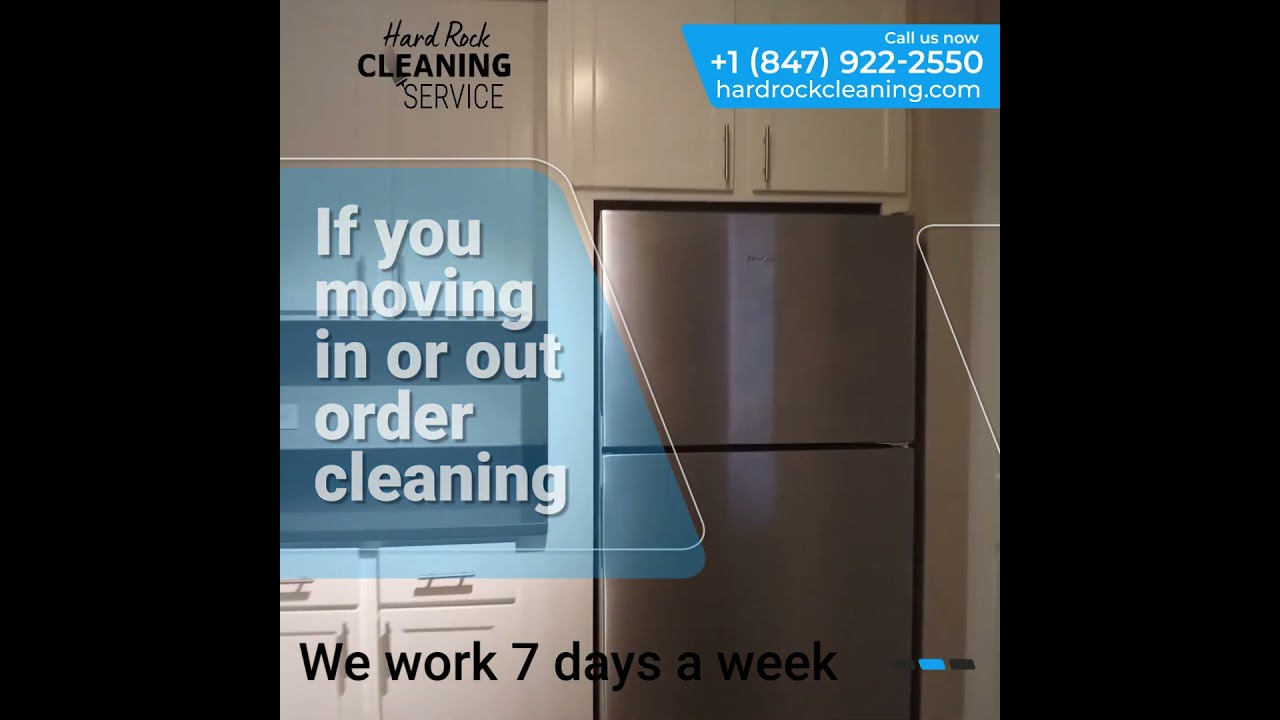 If you moving in or out order cleaning