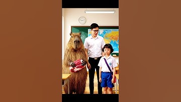 Thư méc thầy giáo Capy ăn thịt dê trong lớp và cái kết.   #hàihước #capybara