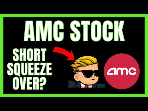 AMC STOCK SHORT SQUEEZE UPDATE | Is The $AMC Run Over?