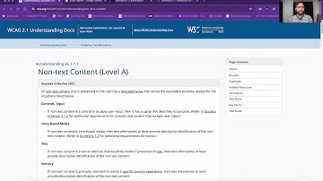 Episode 2 - Reporting Issues for WCAG 1.1.1 Non-text Content Success Criterion