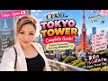 TOKYO TOWER | 東京タワー | 4K | Ultra Hd | Japan Travel | Ghina Wedda Fujii