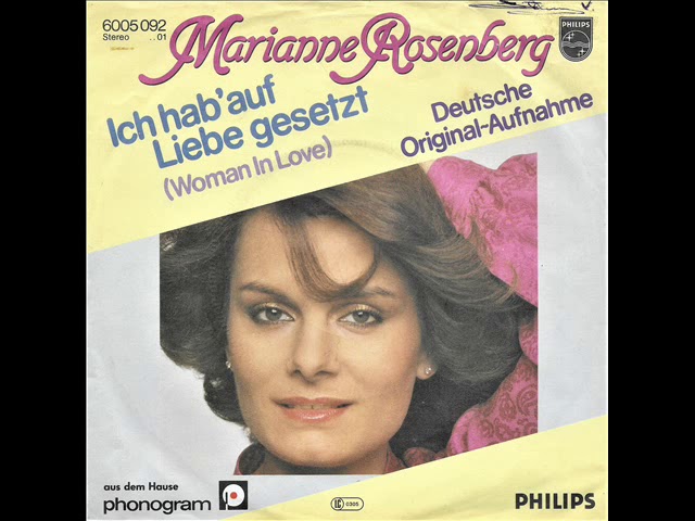 Marianne Rosenberg - Ich Hab' Auf Liebe Gesetzt Woman in Love