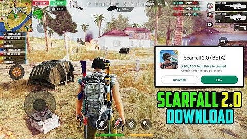 ScarFall 2.0 First Time Playing Like a Pro!