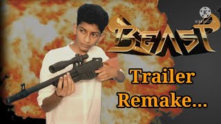 BEAST TRAILER REMAKE I ACTOR #VIJAY I AMAL 2007 I #Beast