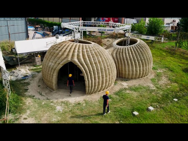 malm minus besked Eco-sustainable 3D printed house - Tecla - YouTube