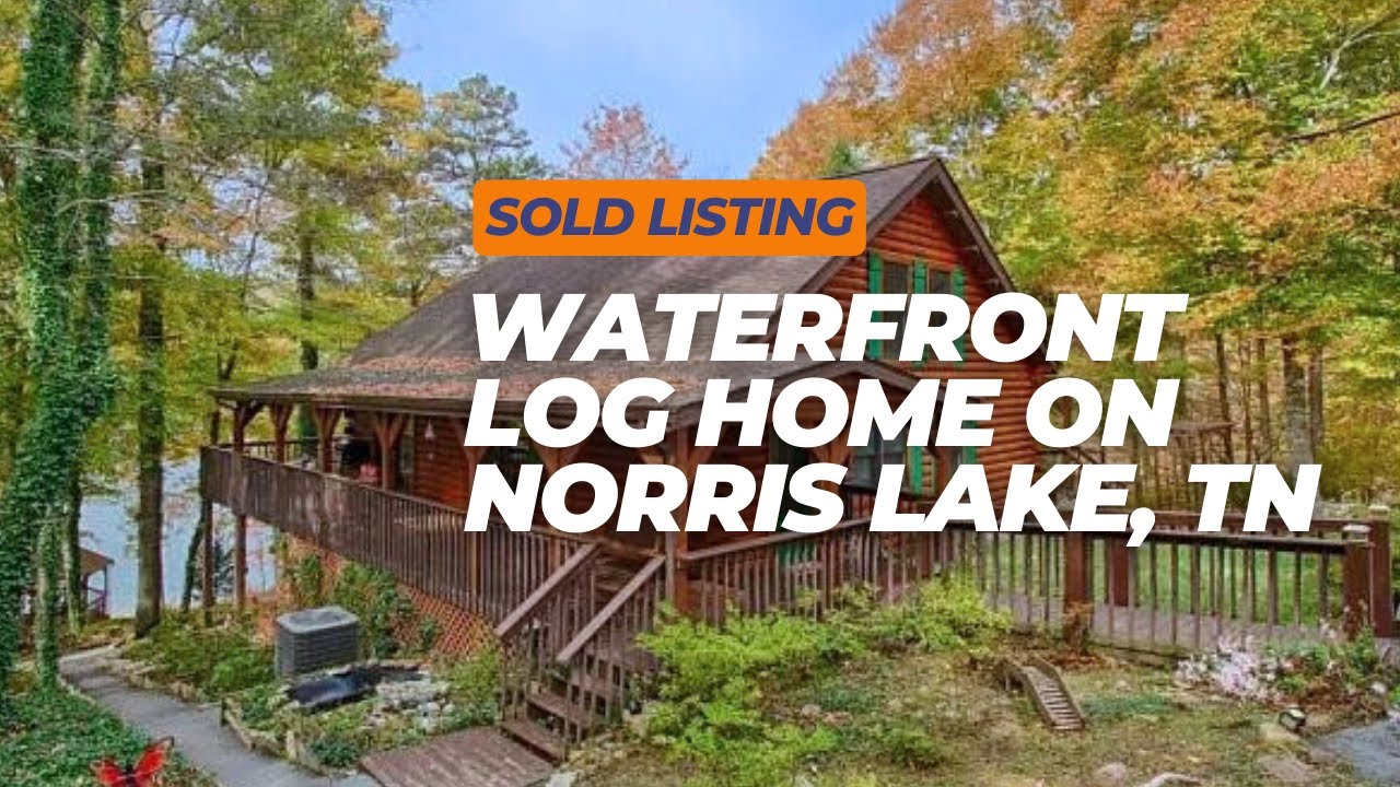 Norris Lake - Lake Home - For Sale - Log Home with Boat Dock - YouTube
