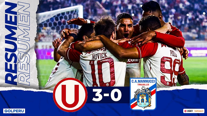Resumen: Universitario de Deportes vs Carlos Mannucci (3-0) #LIGA1BETSSONXGOLPERU