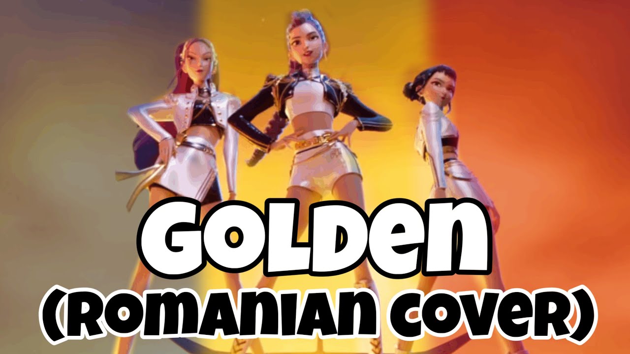 Golden [K-Pop Demon Hunters] (romanian cover/cover în română) | mangoscovers 
