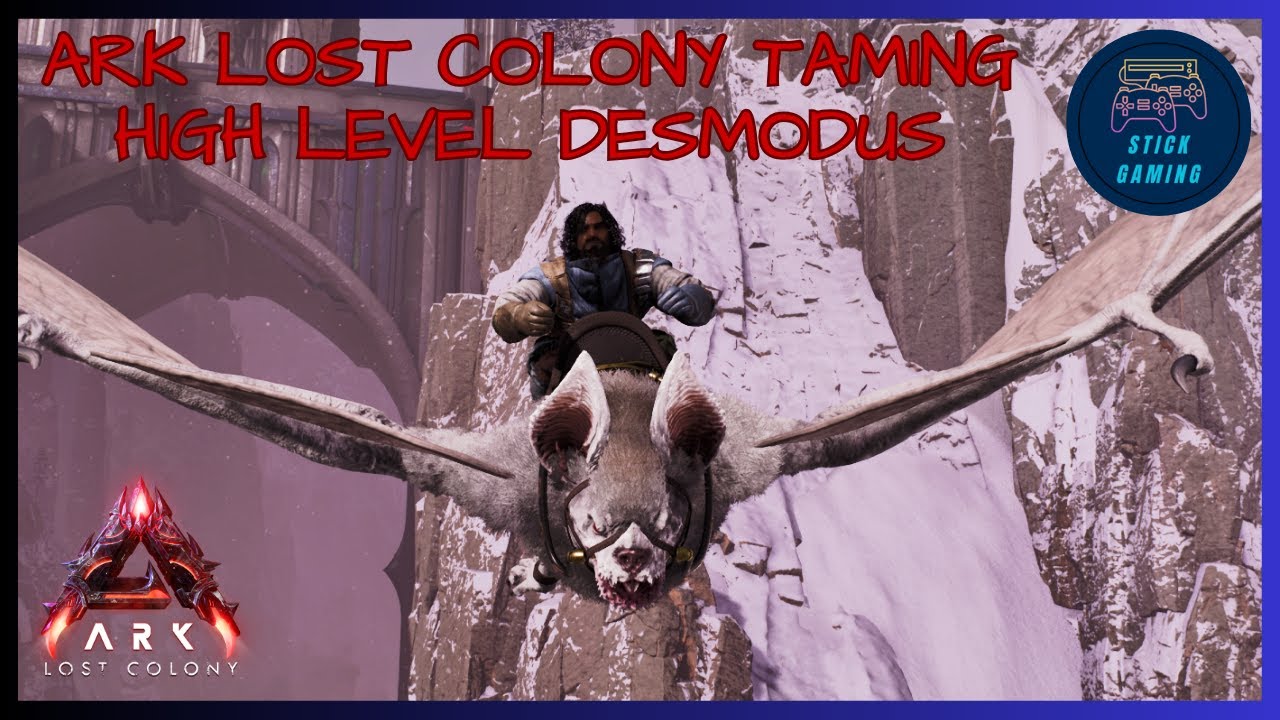 ARK Lost Colony | Desmodus Cave Taming, Loot Drops & a Perfect 225 E115
