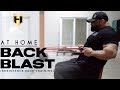 AT HOME BACK BLAST (resistance band training) | Fouad Abiad