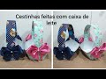 Cestinha feita com caixa de leite ♻️