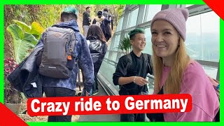 Crazy ride to Germany VLOG199 | TheShimrays