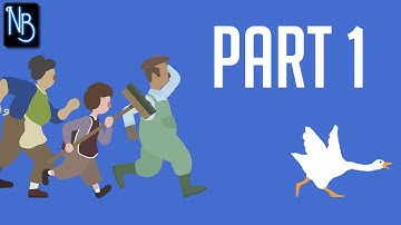 Untitled Goose Game Walkthrough Part 1 No Commentary