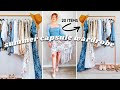 20 PIECE SUMMER CAPSULE WARDROBE | A ROMANTIC AND FEMININE SUMMER CAPSULE WARDROBE 2021