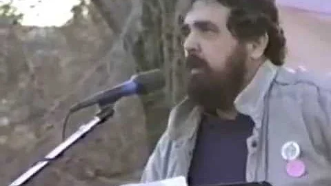 Barry Crimmins at an Anti-War Rally in Boston Comm...