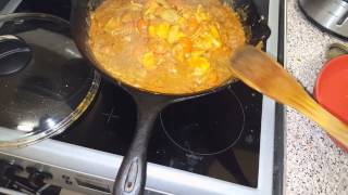 Simple Chicken Curry Trangia Triangle Stove Bushcraft Stove