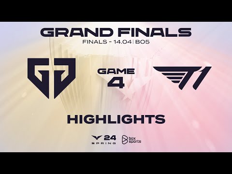 Highlights GEN vs T1 - Game 4 | CHUNG KẾT | LCK Mùa Xuân 2024 [14.04.2024]