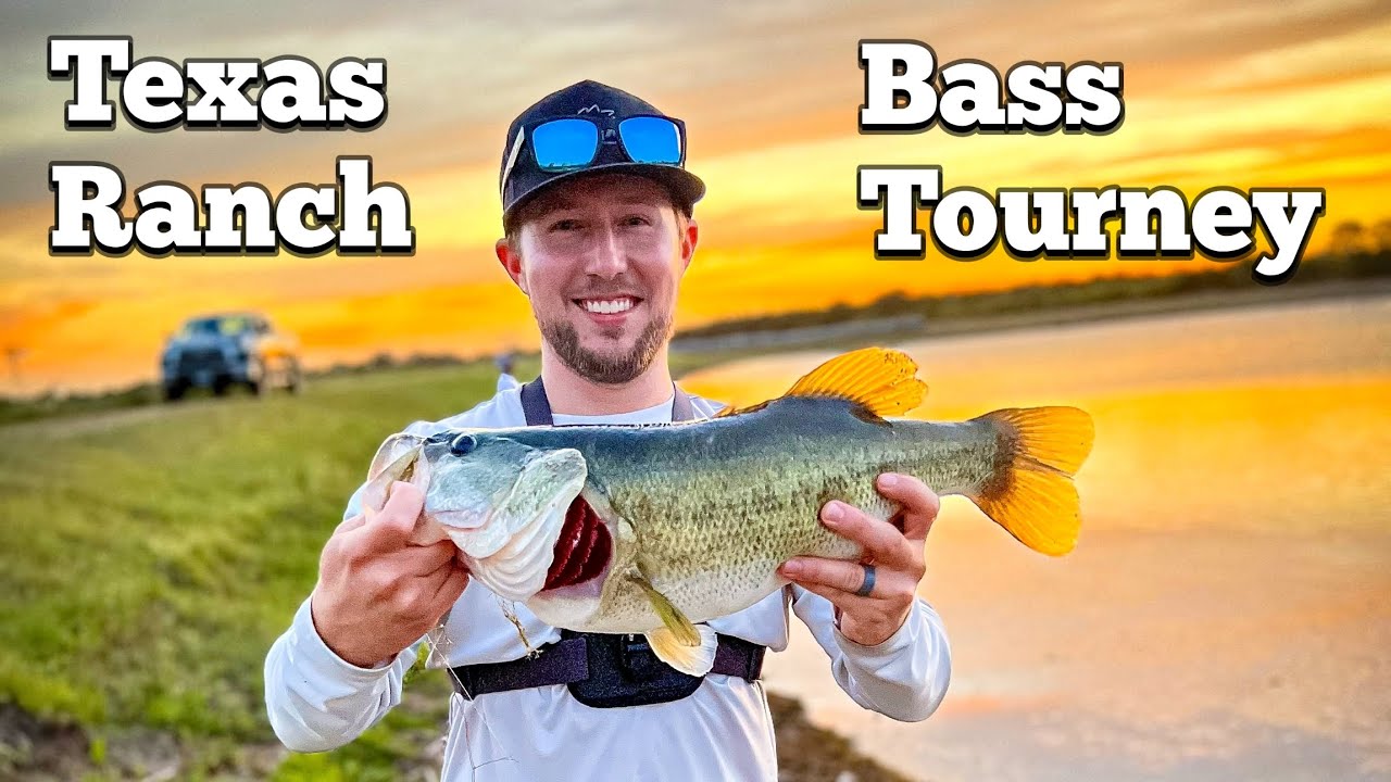 Fishing for TEXAS SIZED Bass in a Ranch Bass Tournament! 