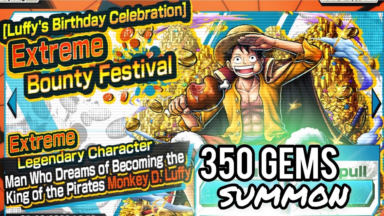 GET YOUR LUFFY FOR FREE! SEE EVERYTHING THAT HAS ARRIVED IN THE NEW BIG ONE  PIECE BOUNTY RUSH UPDATE 