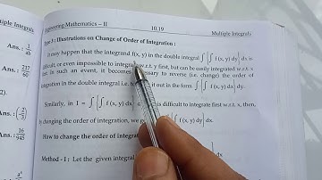 Multiple Integration 11