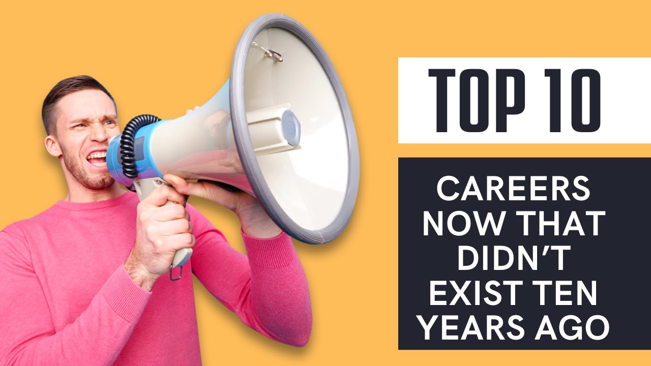10 Top Careers Now That Didn’t Exist Ten Years Ago | Gururo - YouTube
