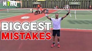 Common Tennis Mistakes and How to Fix Them