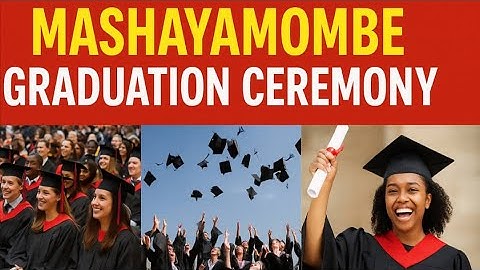 “Mashamombe VTC Graduation 2025: Empowering Skills, Shaping Futures”