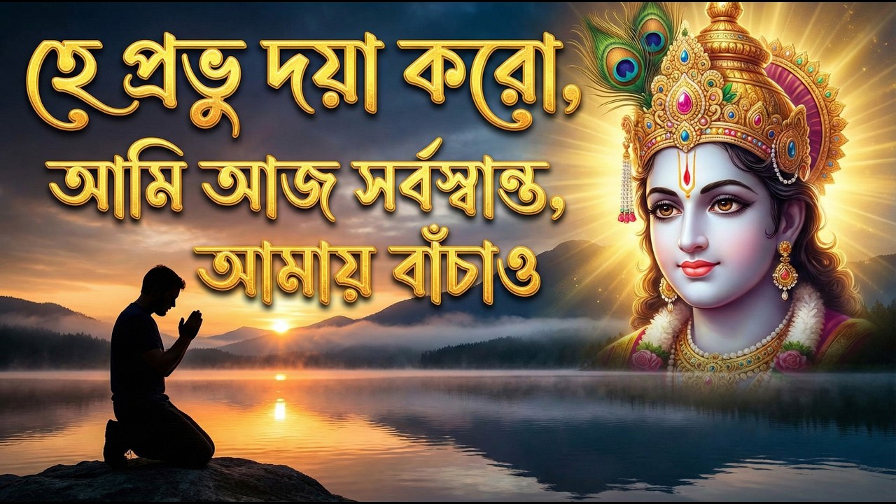 হে প্রভু দয়া করো, আমি আজ সর্বস্বান্ত, আমায় বাঁচাও