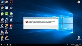 How to fix 'The program cant start because .dll is missing from your computer. Easiest way screenshot 5