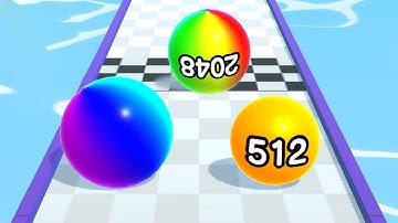 Balls Run 2048 - All Levels Gameplay Walkthrough iOS, Android Lvl 901-905
