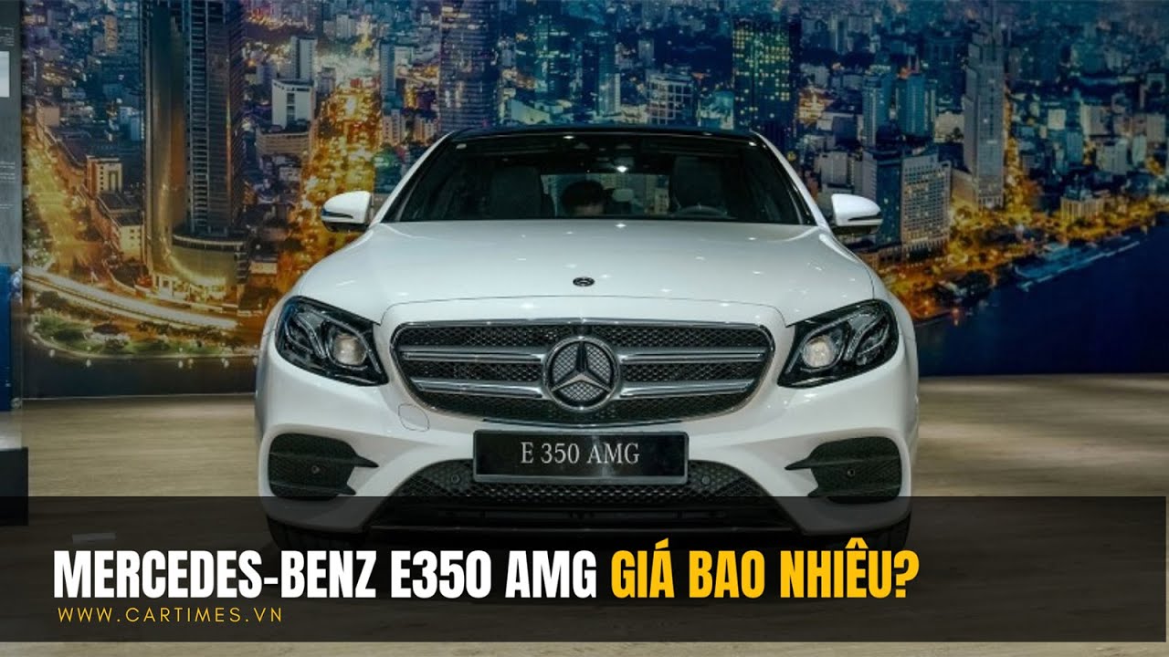 Chi tiết phiên bản thể thao Mercedes E 350 AMG 2019 tại Việt Nam