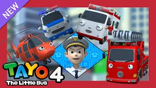 Tayo Phần4 Tập13 🚌 Trung tâm cứu hộ mới🚒🚑🚔 l Tayo xe buýt nhỏ