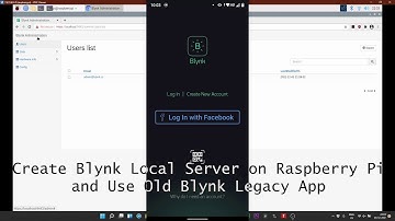 Install Blynk Server on Raspberry Pi and Keep using the Old Blynk  App | Blynk Local Server on Pi