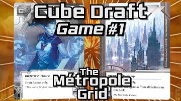 Netrunner Cube Draft: Game 1