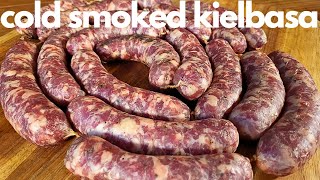 Cold Smoked Polish Sausage | Bydgoska | Gourmet Woodsman