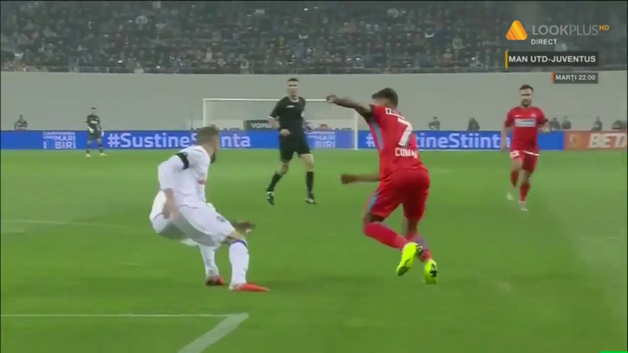 FCSB deschide scorul la Craiova in min 8, autogol Kelici #steaua #ucraiova u craiova honved