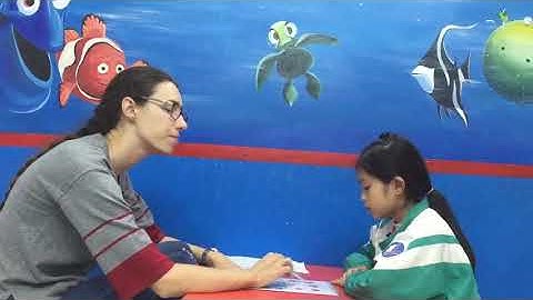 Minh Châu-Test speaking-Hệ thống Anh ngữ Nemo - Tiếng Anh trẻ em 4-15 tuổi.