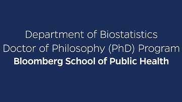 JHU Biostatistics PhD Program
