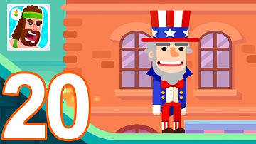 Bowmasters - Crazy Sam (Stripes) Tournament - Gameplay Walkthrough Part 20 (iOS | Android)