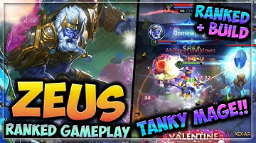 HEROES EVOLVED - ZEUS BUILD | RANKED GAMEPLAY | NEW HERO!!