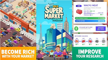 Idle Supermarket Tycoon - Tiny Shop Game Android Gameplay