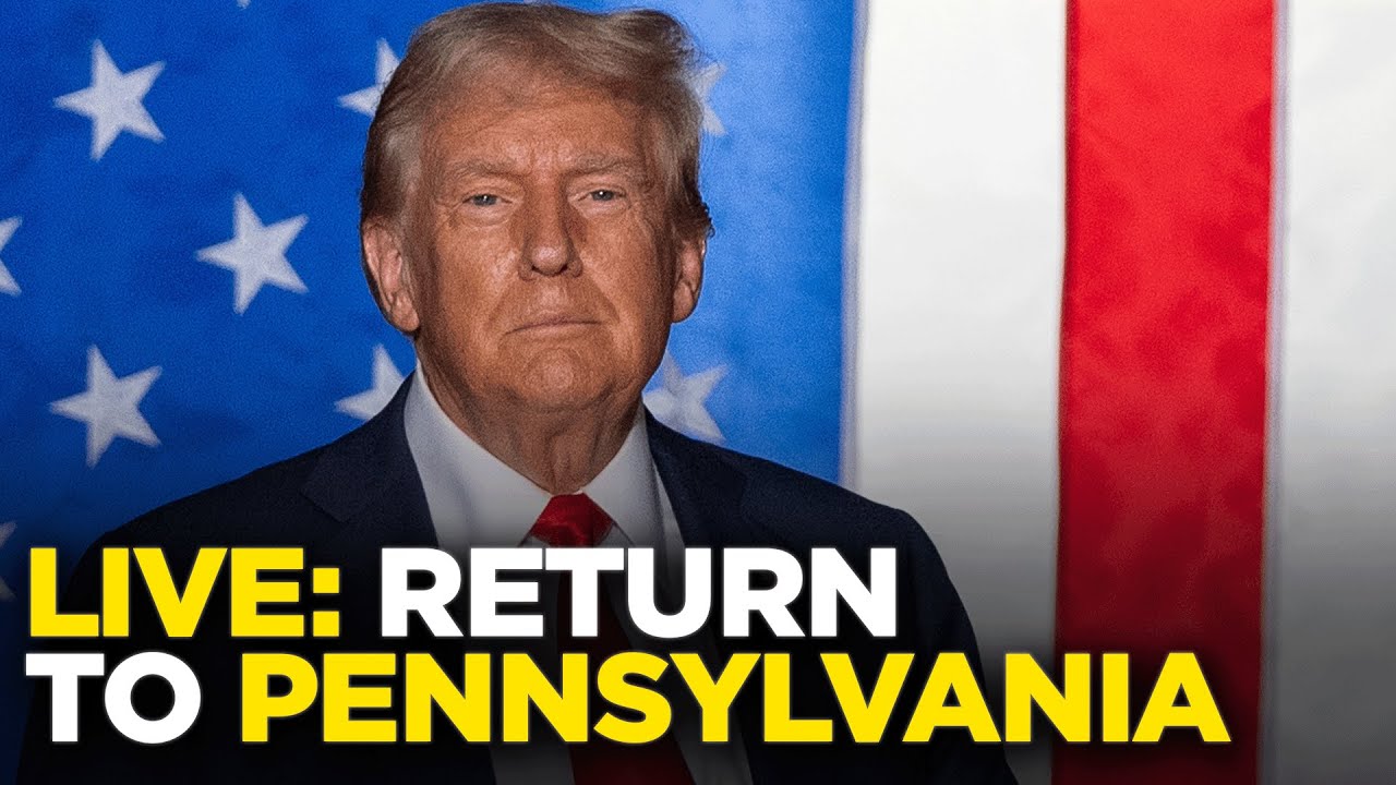 Watch live: Trump campaigns in Pennsylvania just weeks after assassination attempt