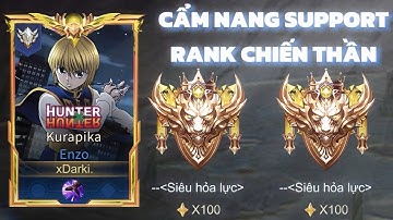 Darki AOV | Cẩm Năng Support Rank Chiến Thần Chỉ Chơi SP Lên Rank Chiến Thần Cực Khó