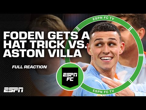 THIS KID IS SPECIAL! 👀 Reaction to Phil Fodens hat trick vs. Aston Villa 