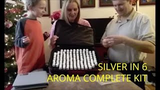 Young Living Essential Oil Unboxing - SILVER IN 6 Aroma Complete Kit