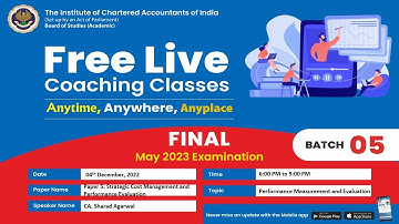 Final Paper 5: SCM & PE | Topic: Performance Measurement & Evaluation | Session 2 | 04 Dec, 2022