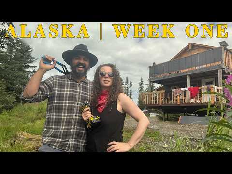 First Week Off Grid | Everything Accomplished In The Alaska Cabin