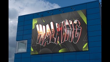 Create Wavy Text effect in Adobe Photoshop- Wavy typography Poster